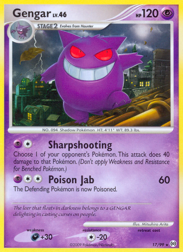 Gengar (17/99) [Platinum: Arceus] - Waypoint Games CA