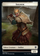 Insect // Soldier Double-sided Token [Dominaria United Tokens]