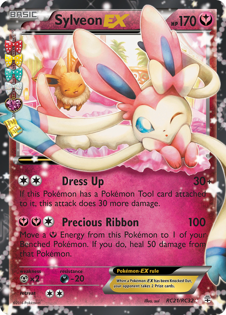Sylveon EX (RC21/RC32) [XY: Generations] - Waypoint Games CA
