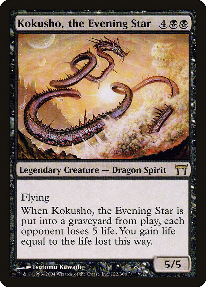 Kokusho, the Evening Star [Champions of Kamigawa] - Waypoint Games CA