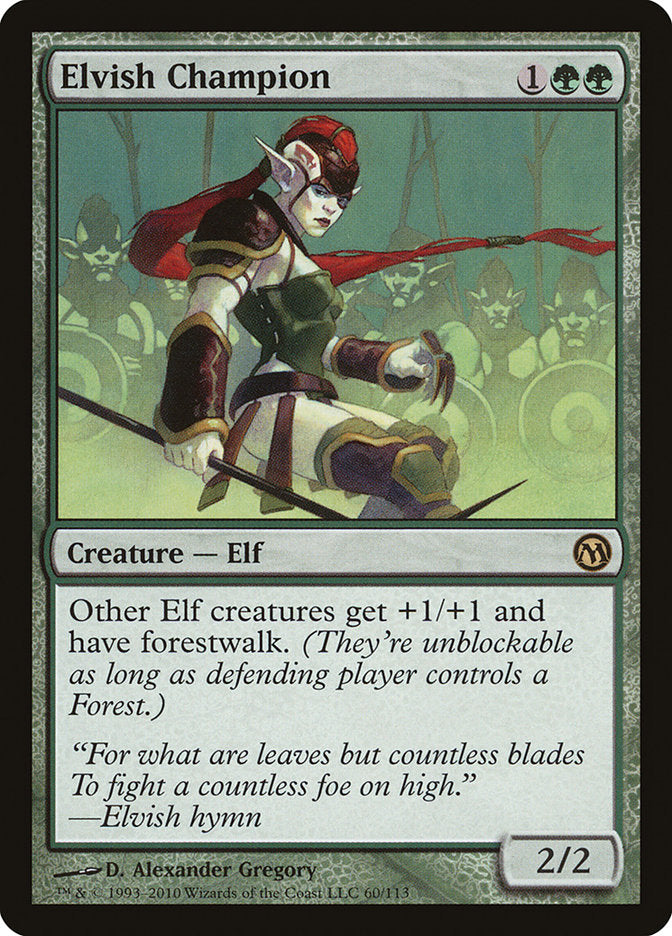 Elvish Champion [Duels of the Planeswalkers] - Waypoint Games CA
