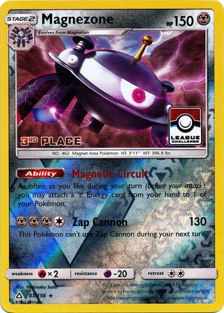 Magnezone (83/156) (League Promo 3rd Place) [Sun & Moon: Ultra Prism] - Waypoint Games CA