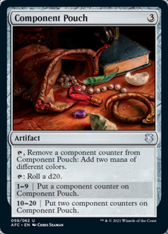 Component Pouch [Dungeons & Dragons: Adventures in the Forgotten Realms Commander] - Waypoint Games CA
