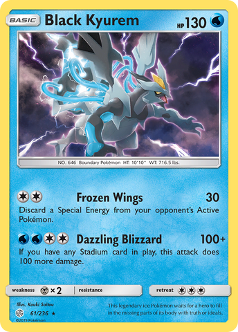 Black Kyurem (61/236) [Sun & Moon: Cosmic Eclipse] - Waypoint Games CA