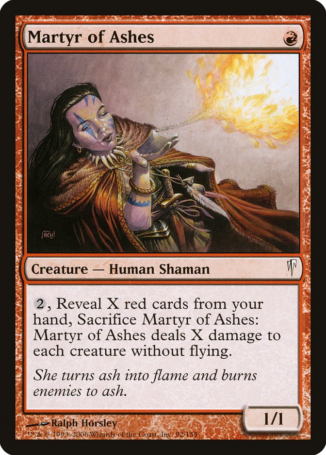 Martyr of Ashes [Coldsnap] - Waypoint Games CA