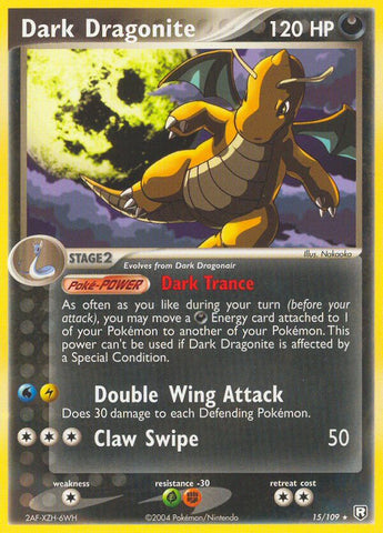 Dark Dragonite (15/109) (Theme Deck Exclusive) [EX: Team Rocket Returns] - Waypoint Games CA