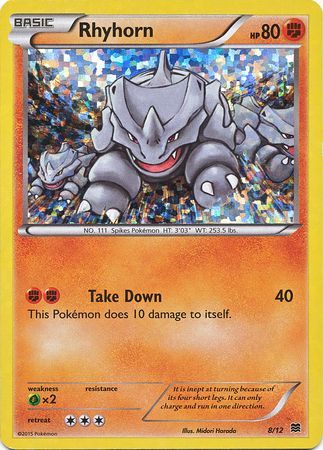 Rhyhorn (8/12) [McDonald's Promos: 2015 Collection] - Waypoint Games CA