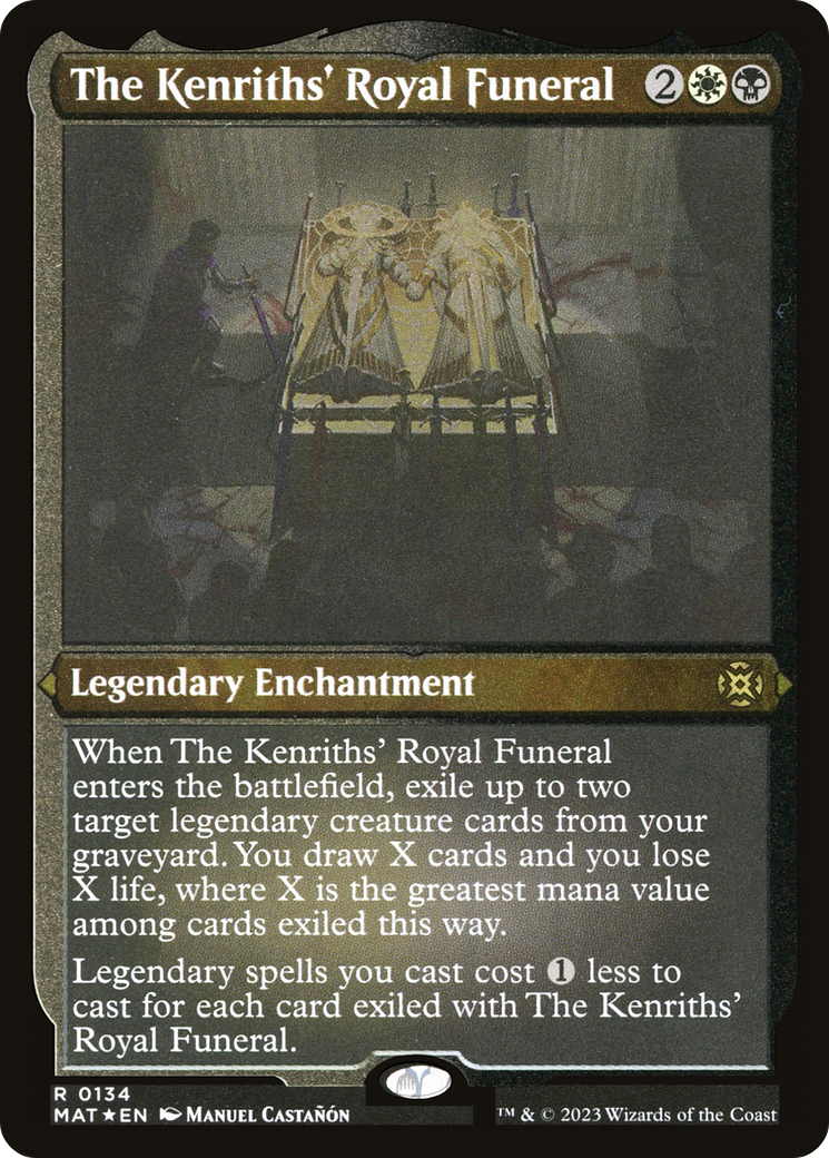 The Kenriths' Royal Funeral (Foil Etched) [March of the Machine: The Aftermath]