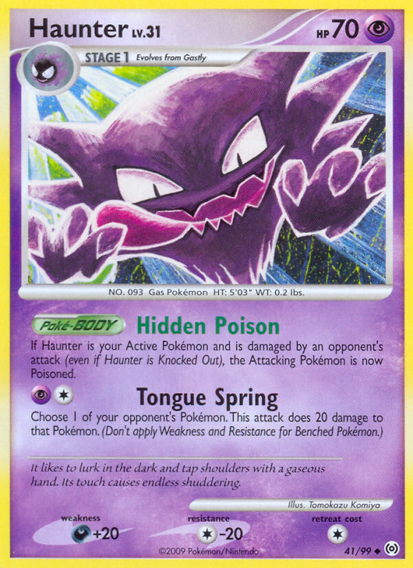 Haunter (41/99) [Platinum: Arceus] - Waypoint Games CA