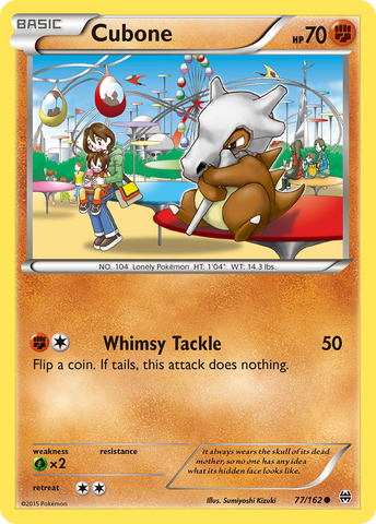 Cubone (77/162) [XY: BREAKthrough] - Waypoint Games CA