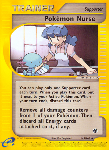 Pokemon Nurse (145/165) [Expedition: Base Set] - Waypoint Games CA