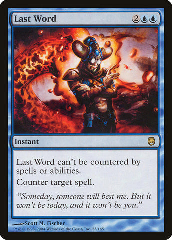 Last Word [Darksteel] - Waypoint Games CA