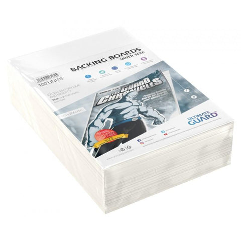 Comic Backing Board Silver Size