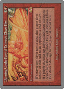 Burning Cinder Fury of Crimson Chaos Fire [Unglued] - Waypoint Games CA