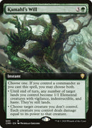 Kamahl's Will (Extended Art) [Commander Legends] - Waypoint Games CA