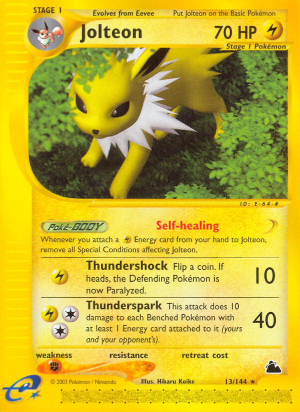 Jolteon (13/144) [Skyridge] - Waypoint Games CA