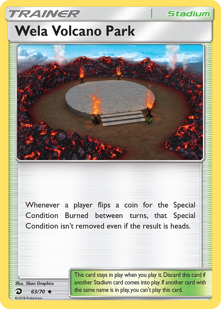 Wela Volcano Park (63/70) [Sun & Moon: Dragon Majesty] - Waypoint Games CA