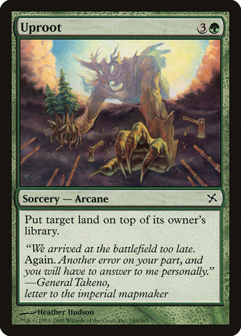 Uproot [Betrayers of Kamigawa] - Waypoint Games CA
