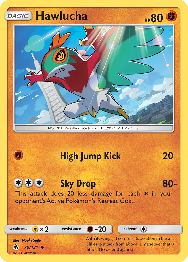 Hawlucha (70/131) [Sun & Moon: Forbidden Light] - Waypoint Games CA