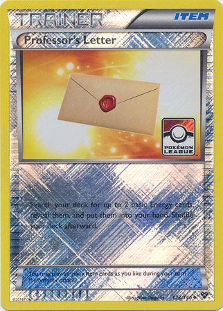 Professor's Letter (123/146) (League Promo) [XY: Base Set] - Waypoint Games CA