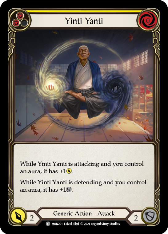Yinti Yanti (Yellow) [MON291] (Monarch)  1st Edition Normal - Waypoint Games CA