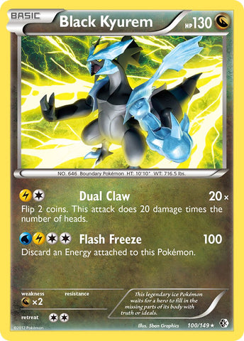 Black Kyurem (100/149) (Theme Deck Exclusive) [Black & White: Boundaries Crossed] - Waypoint Games CA
