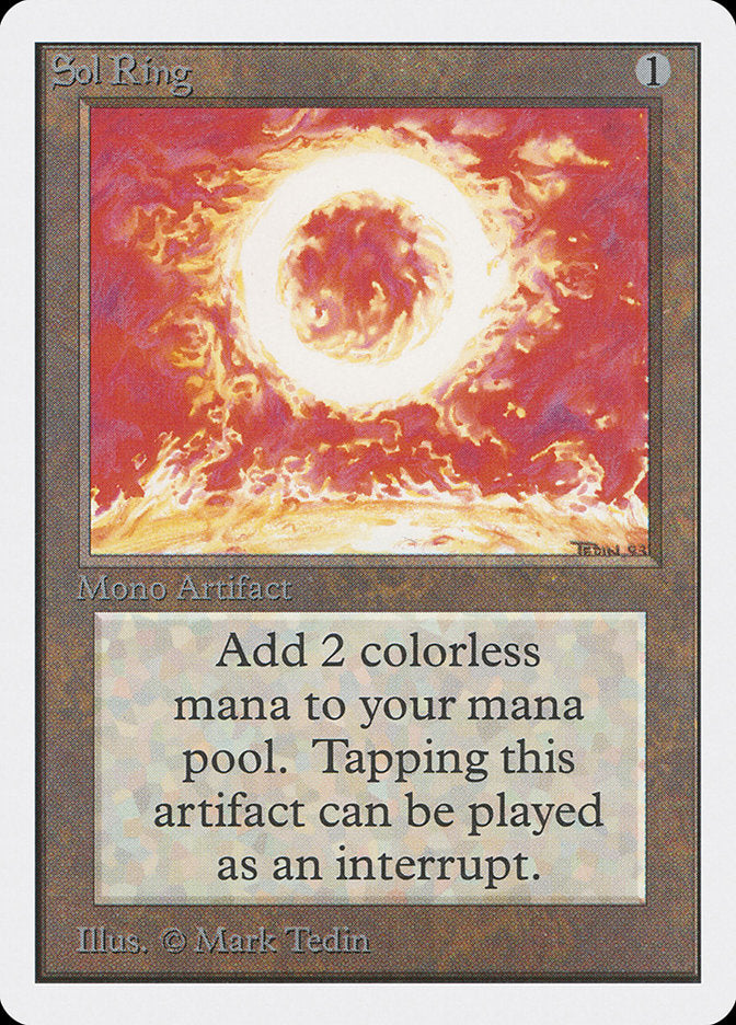 Sol Ring [Unlimited Edition] - Waypoint Games CA