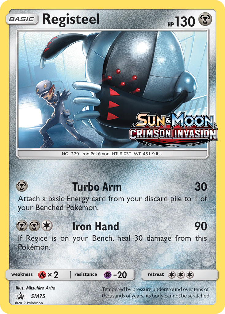 Registeel (SM75) [Sun & Moon: Black Star Promos] - Waypoint Games CA