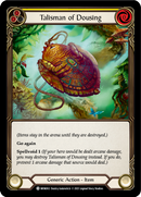 Talisman of Dousing [MON302-RF] (Monarch)  1st Edition Rainbow Foil - Waypoint Games CA