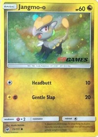 Jangmo-o (75/111) (Cosmos Holo) (EB Games Promo) [Sun & Moon: Crimson Invasion] - Waypoint Games CA