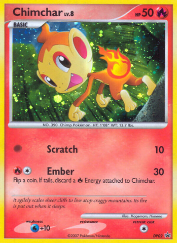 Chimchar (DP02) [Diamond & Pearl: Black Star Promos] - Waypoint Games CA