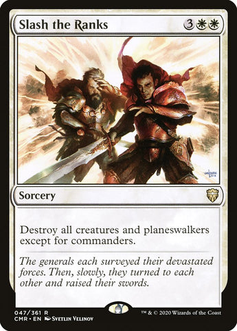 Slash the Ranks [Commander Legends] - Waypoint Games CA