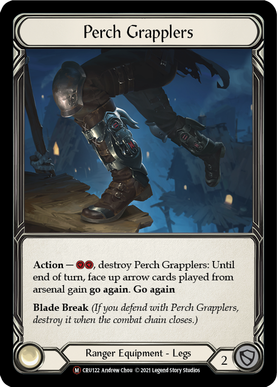 Perch Grapplers [U-CRU122] (Crucible of War Unlimited)  Unlimited Rainbow Foil - Waypoint Games CA