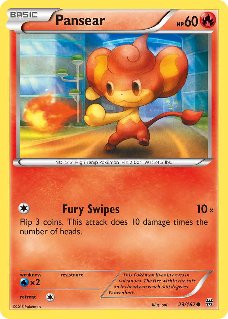 Pansear (23/162) [XY: BREAKthrough] - Waypoint Games CA