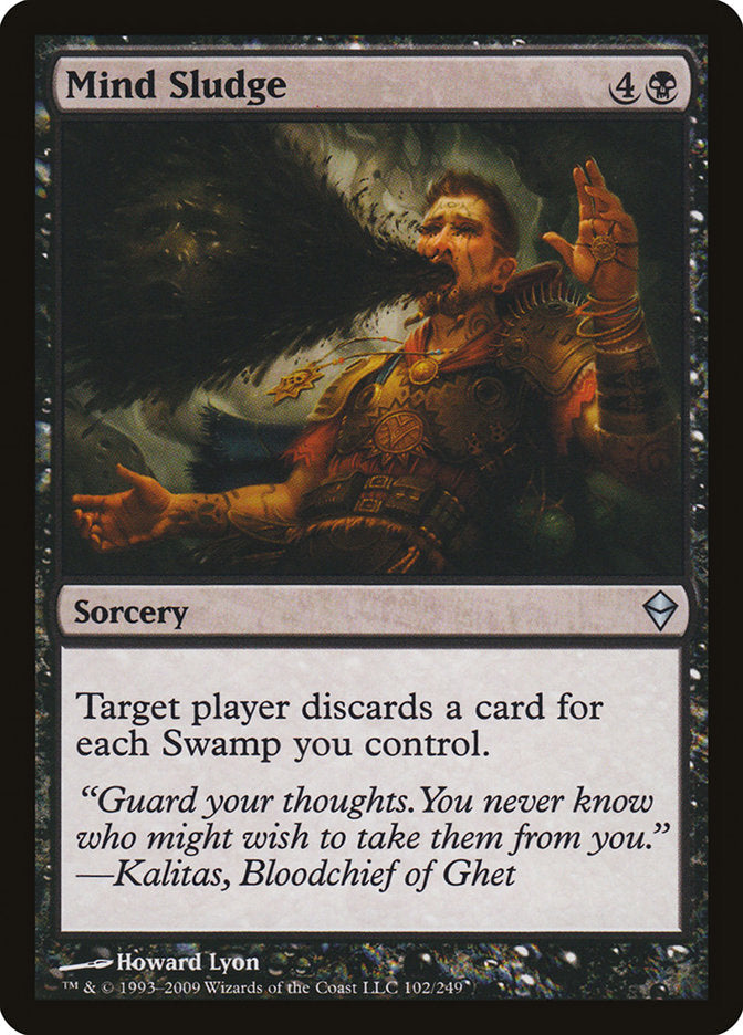 Mind Sludge [Zendikar]