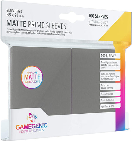 Gamegenic Prime Matte Sleeves 100ct.