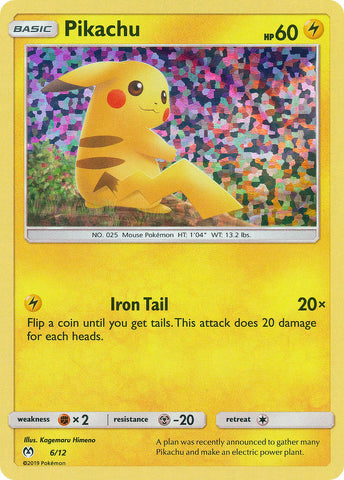 Pikachu (6/12) [McDonald's Promos: 2019 Collection] - Waypoint Games CA