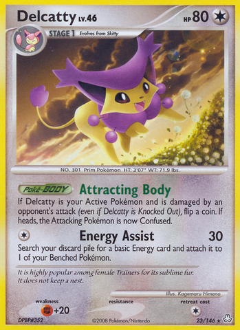 Delcatty (23/146) [Diamond & Pearl: Legends Awakened] - Waypoint Games CA