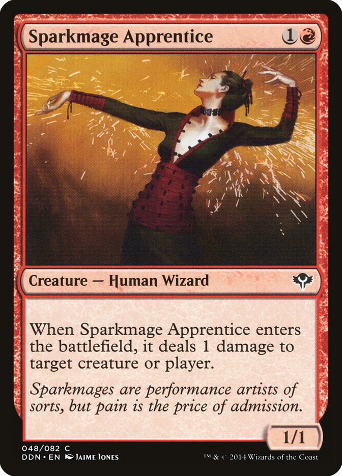 Sparkmage Apprentice [Duel Decks: Speed vs. Cunning] - Waypoint Games CA