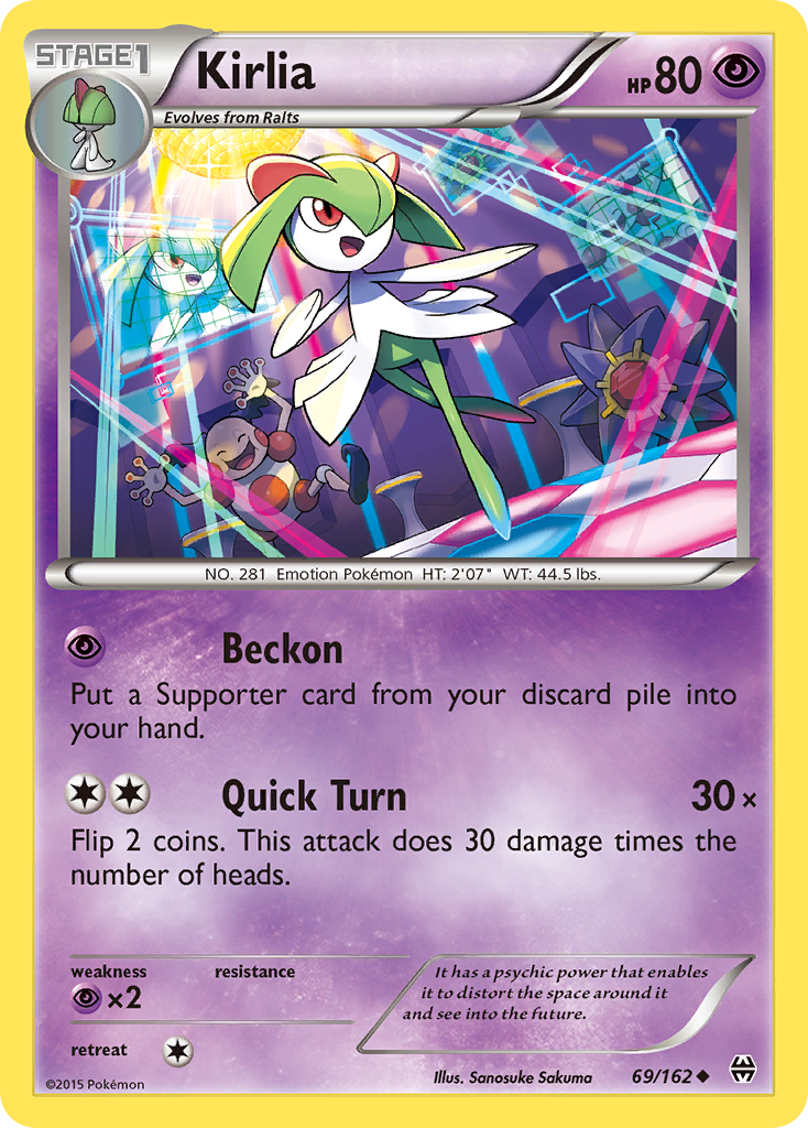 Kirlia (69/162) [XY: BREAKthrough] - Waypoint Games CA