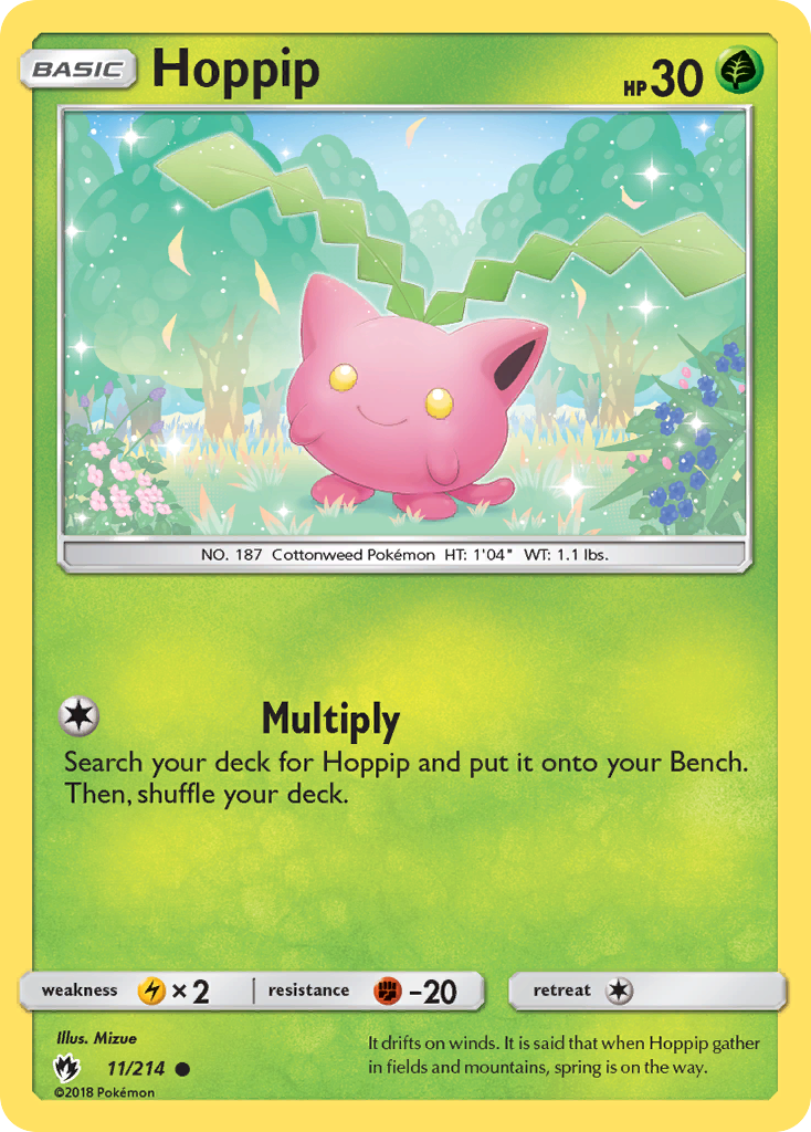 Hoppip (11/214) [Sun & Moon: Lost Thunder] - Waypoint Games CA