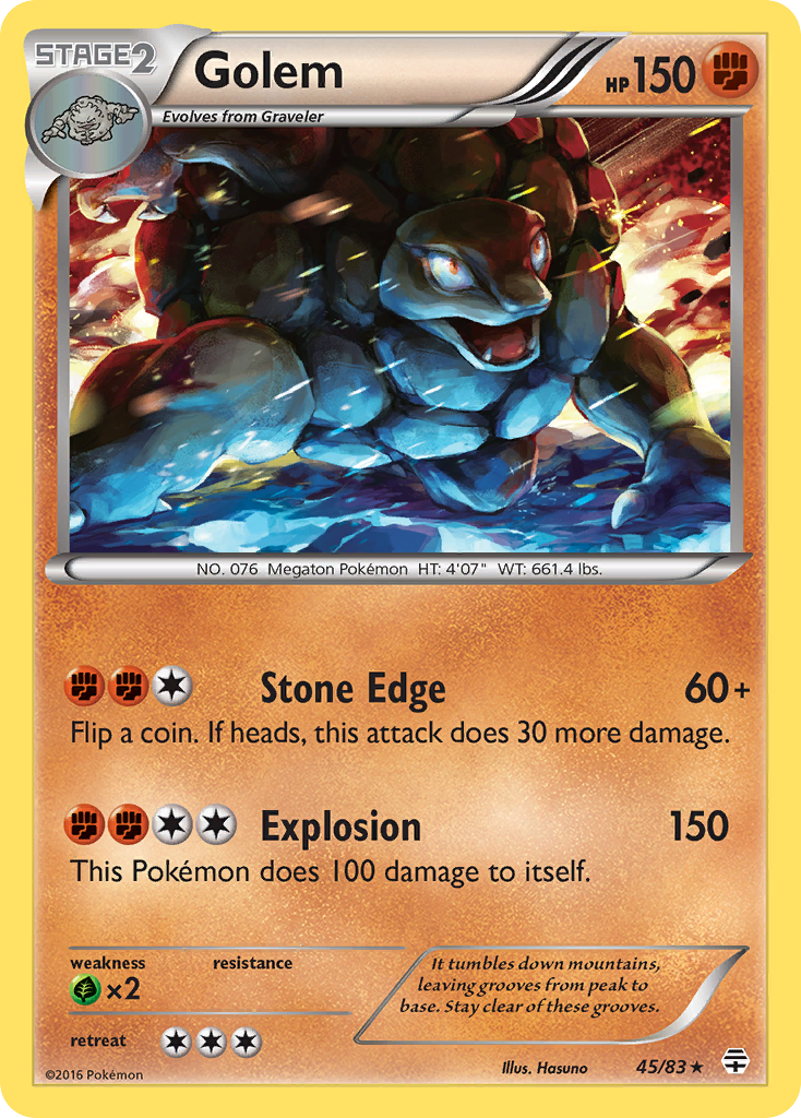 Golem (45/83) [XY: Generations] - Waypoint Games CA
