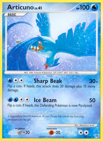 Articuno (16/147) [Platinum: Supreme Victors] - Waypoint Games CA