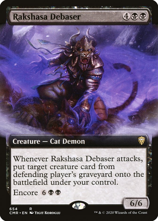 Rakshasa Debaser (Extended Art) [Commander Legends] - Waypoint Games CA