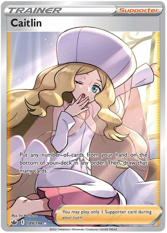 Caitlin (189/198) [Sword & Shield: Chilling Reign] - Waypoint Games CA