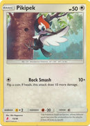 Pikipek (15/30) [Sun & Moon: Trainer Kit - Lycanroc] - Waypoint Games CA
