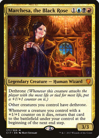 Marchesa, the Black Rose [Commander 2017] - Waypoint Games CA