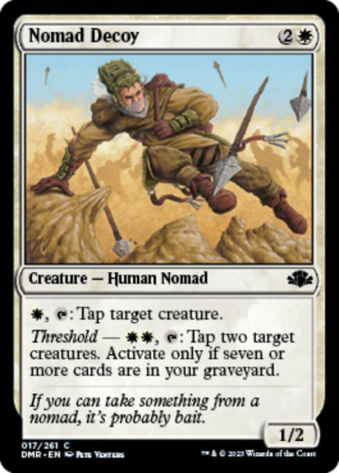 Nomad Decoy [Dominaria Remastered]