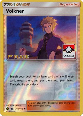 Volkner (135a/156) (League Challenge 1st Place) [Sun & Moon: Ultra Prism] - Waypoint Games CA