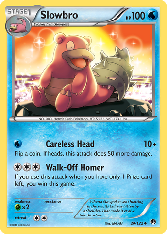 Slowbro (20/122) [XY: BREAKpoint] - Waypoint Games CA